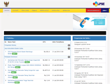 Tablet Screenshot of lpsekotakendari.net